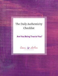 Daily checklist printable with affirmation-style prompts